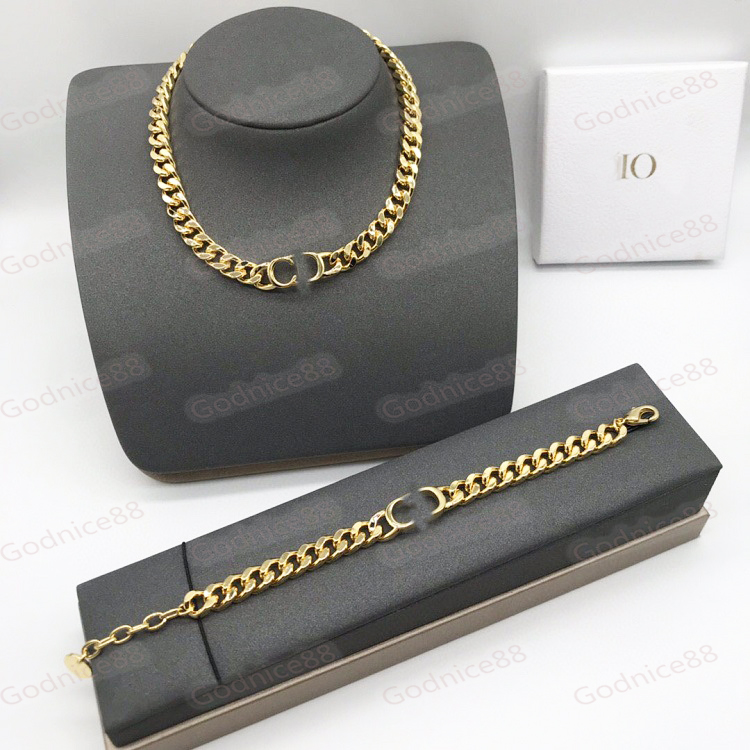Fashion Designer cuban Link Chain Stainless Steel Letter 14k Gold Top Quality Necklace Bracelet For Mens Women Party Lovers Gift Hip Hop Jewelry With BOX
Fashion Designer cuban Link Chain Stainless Steel Letter 14k Gold Top Quality Necklace Bracelet For Mens Women Party Lovers Gift Hip Hop Jewelry With BOX