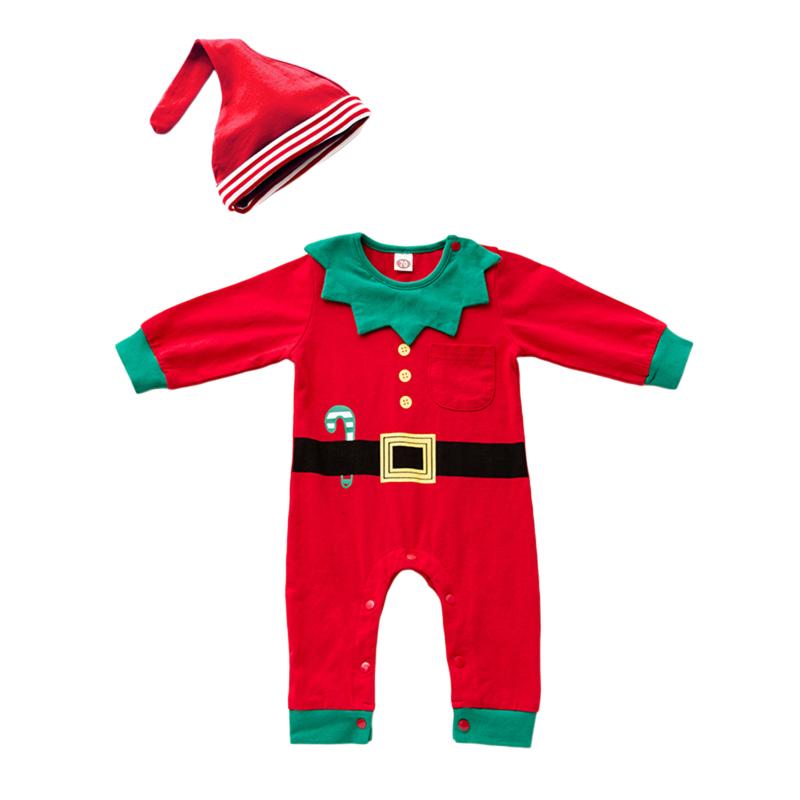 Clothing Sets Infant Babies Christmas Romper And Hat, Red Candy Cane Printed Pattern Long Sleeve Jumpsuit For Boys Girls, White
Clothing Sets Infant Babies Christmas Romper And Hat, Red Candy Cane Printed Pattern Long Sleeve Jumpsuit For Boys Girls, White