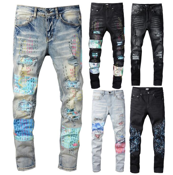 High Quality Mens Luxury Design Jeans Classical Distressed Motorcycle Biker Jean Rock Skinny Ripped Holes Stripes Famous Designer Denim Long Pants 66666, Silical gel
High Quality Mens Luxury Design Jeans Classical Distressed Motorcycle Biker Jean Rock Skinny Ripped Holes Stripes Famous Designer Denim Long Pants 66666, Silical gel