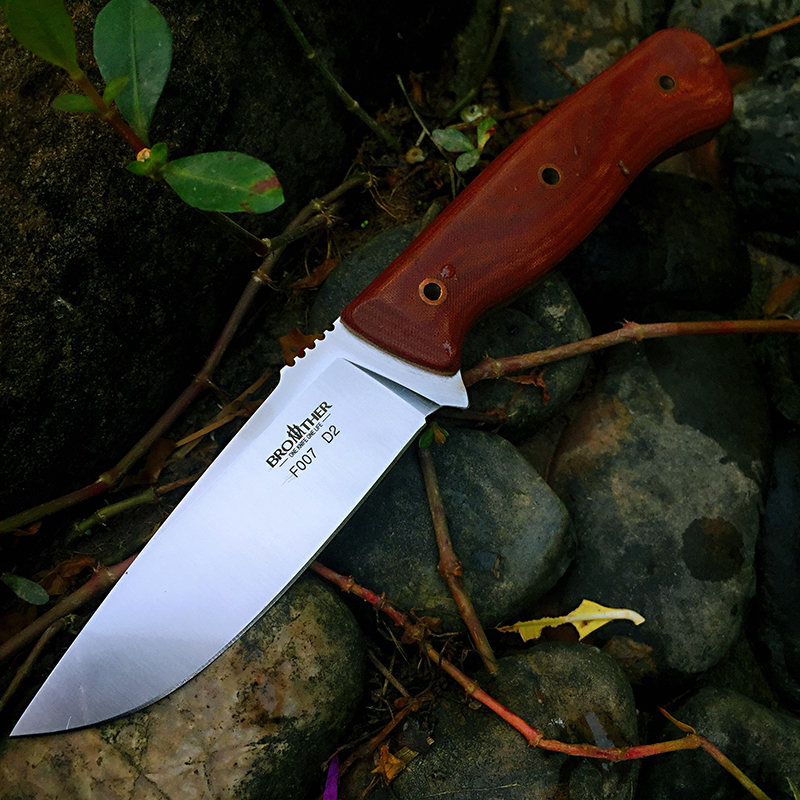 BROTHER F007 61HRC D2 bade Fixed Bade knife Bushcraft Knives Straight Tactica Hunting Camping high quaity EDC too
BROTHER F007 61HRC D2 bade Fixed Bade knife Bushcraft Knives Straight Tactica Hunting Camping high quaity EDC too