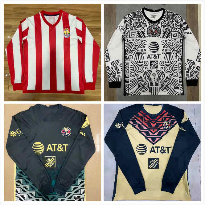 Long sleeve liga mx 21 22 Club America Soccer Jerseys red white black SD third GIOVANI CACERES B.VALDEZ 2021 2022 maillot MEN FAN home away Football Shirts
Long sleeve liga mx 21 22 Club America Soccer Jerseys red white black SD third GIOVANI CACERES B.VALDEZ 2021 2022 maillot MEN FAN home away Football Shirts