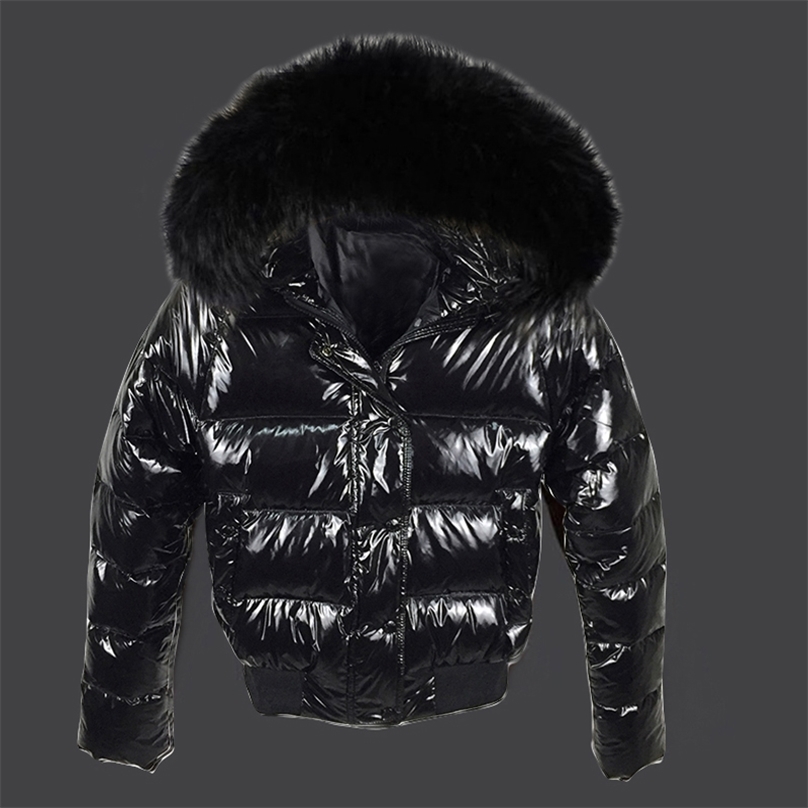 Brand Fashion Black Women's Winter jacket Big Fur Waterproof Coat Female Parkas Glossy Jacket Short Outwear 211018, No fur black
Brand Fashion Black Women's Winter jacket Big Fur Waterproof Coat Female Parkas Glossy Jacket Short Outwear 211018, No fur black