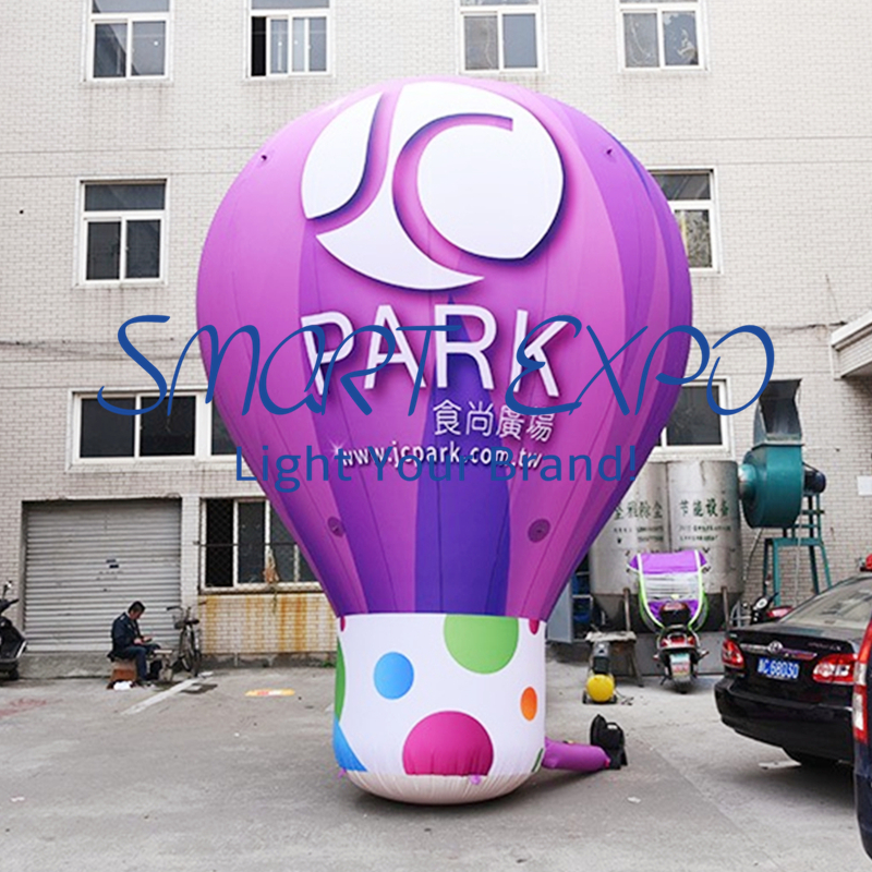 Advertising Inflatable Balloon 8M High with Custom Logo Printing and Blower