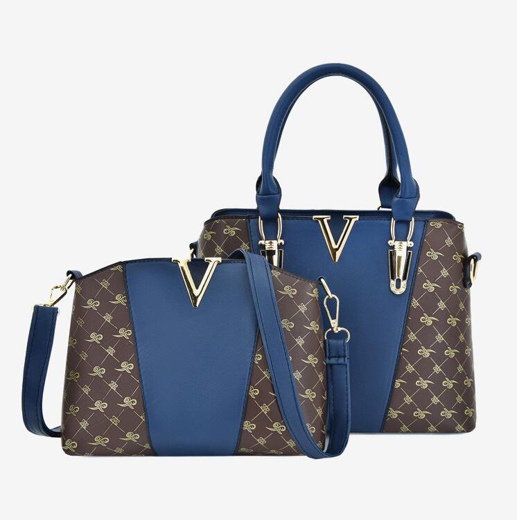 Factory wholesale women bag elegant large-capacity printed two-piece womens handbag multifunctional leather shoulder bags Joker contrast simple Tote handbags, Brown
Factory wholesale women bag elegant large-capacity printed two-piece womens handbag multifunctional leather shoulder bags Joker contrast simple Tote handbags, Brown