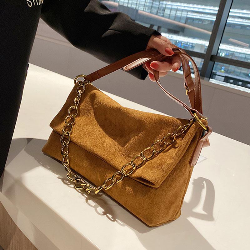 Evening Bags Vintage Designer Crossbody For Women High Quality Suede Shoulder Bag Winter Female Chain Handbags And Clutch Purses, Black
Evening Bags Vintage Designer Crossbody For Women High Quality Suede Shoulder Bag Winter Female Chain Handbags And Clutch Purses, Black
