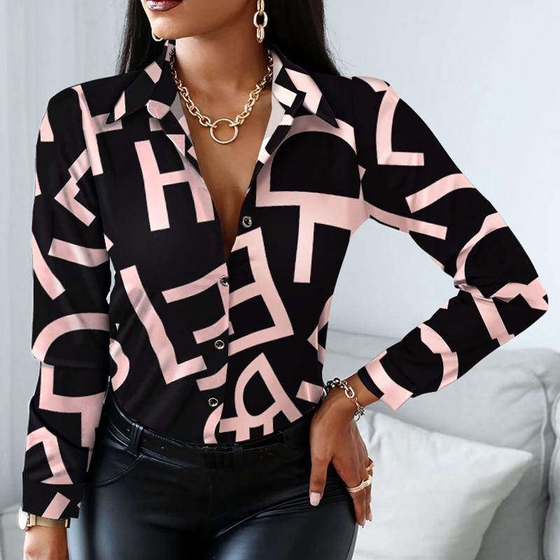 Women' Blouses & Shirts Vintage Buttons Blouse Women Autumn Casual Letter Print Colorful Long Sleeve Tops Loose Collar Splice Streetwear Pu, Pink
Women' Blouses & Shirts Vintage Buttons Blouse Women Autumn Casual Letter Print Colorful Long Sleeve Tops Loose Collar Splice Streetwear Pu, Pink
