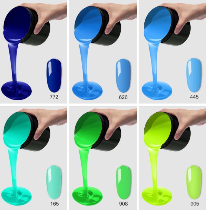 LED uv gelpolish More than 1000 colors with High quality OEM Custom Logo Professional Nail Art Manufacturer Kg Grade Raw Material Gel Nail Polish 1 Kg