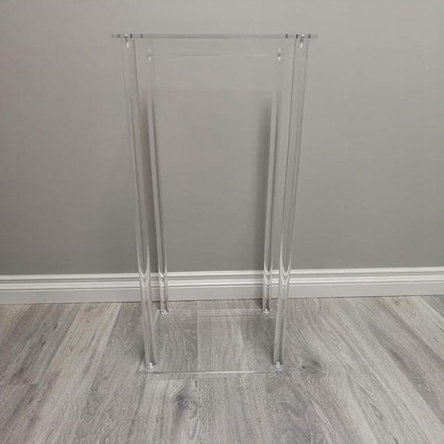 Vases 12pcs)60cm Tall)High Quality Transparent Clear Acrylic Flower Stand/ Wedding Table Centerpiece Yudao1331