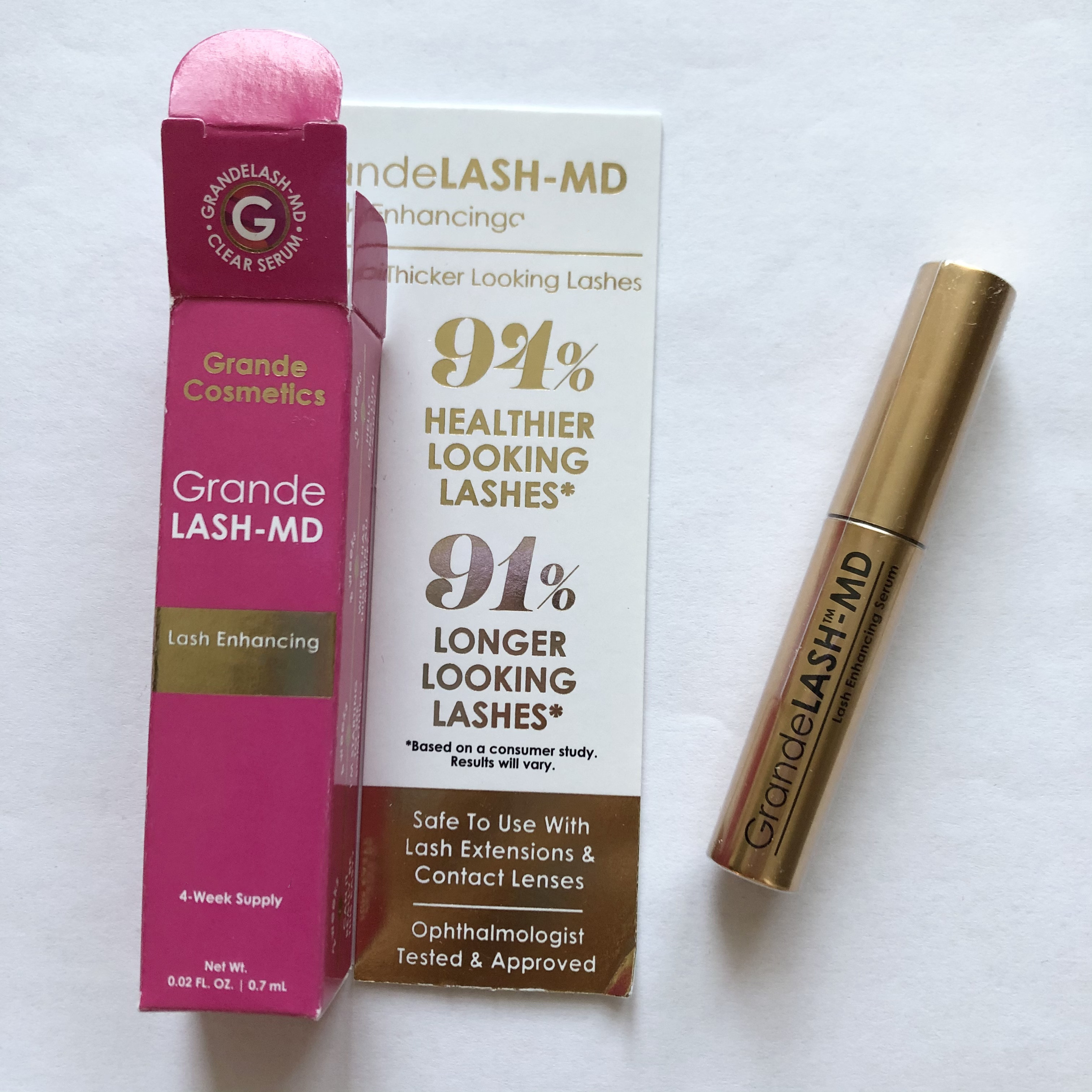 Grande Cosmetics GrandeLASH-MD Lash mascara, Black