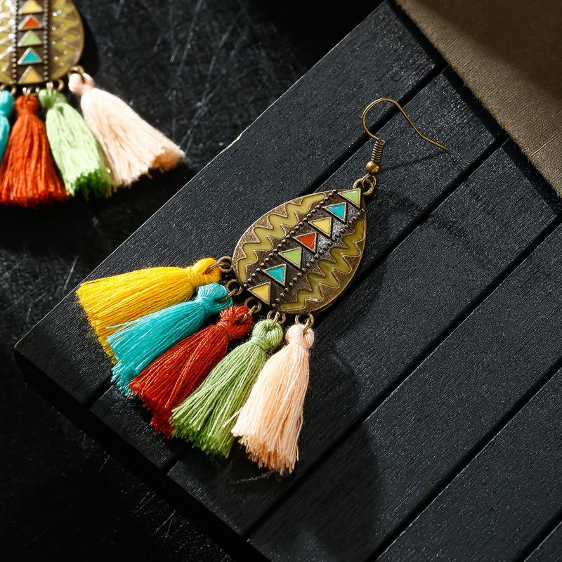 Dangle & Chandelier Colorful Tassel Water Drop Earrings For Women Female Boho Bohemian Ethnic Wedding Charms Jewelry Accessories, Silver
Dangle & Chandelier Colorful Tassel Water Drop Earrings For Women Female Boho Bohemian Ethnic Wedding Charms Jewelry Accessories, Silver