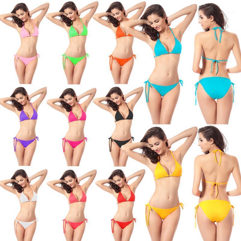 candy color swimsuits for women classic fashion halter straps beach party bikini set 2021 2-piece swimsuit sports women's swimwear, White;black
candy color swimsuits for women classic fashion halter straps beach party bikini set 2021 2-piece swimsuit sports women's swimwear, White;black