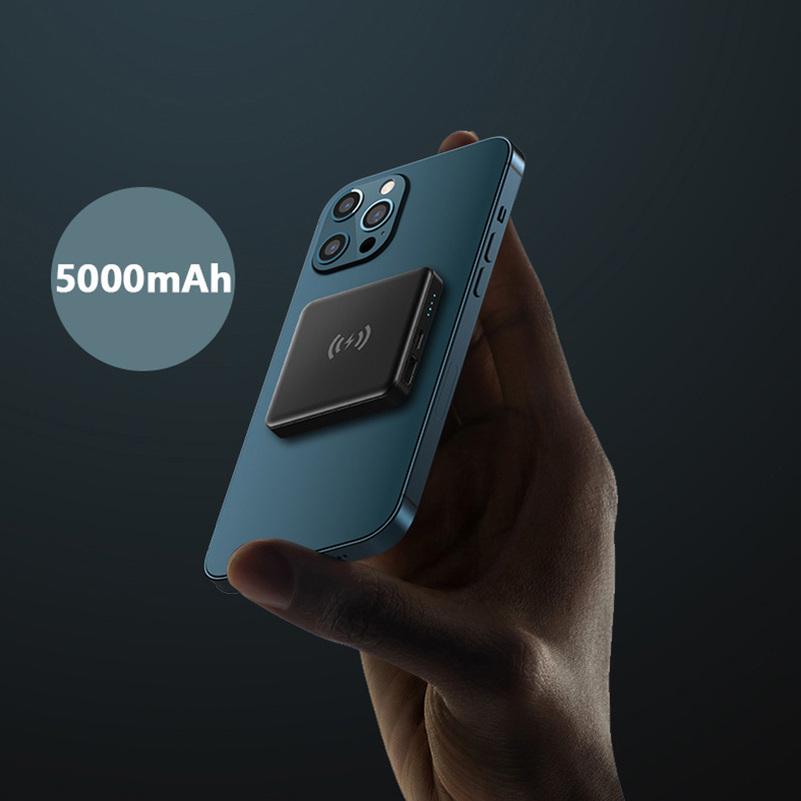 Fast Charge Mini Portable 5000mAh Magnetic PD Wireless Power Bank Mobile Powerbank extenal backup battery for cell phone Iphone12 Pro Max 4 Colors
Fast Charge Mini Portable 5000mAh Magnetic PD Wireless Power Bank Mobile Powerbank extenal backup battery for cell phone Iphone12 Pro Max 4 Colors