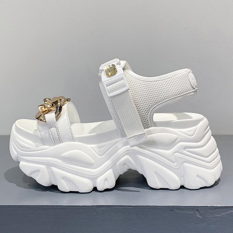 Sandals Arrival Women Shoes 2021 Summer Fashion Height Open Toe Wedges Platform Woman Sport Beach Sandalias De Mujer, White
Sandals Arrival Women Shoes 2021 Summer Fashion Height Open Toe Wedges Platform Woman Sport Beach Sandalias De Mujer, White