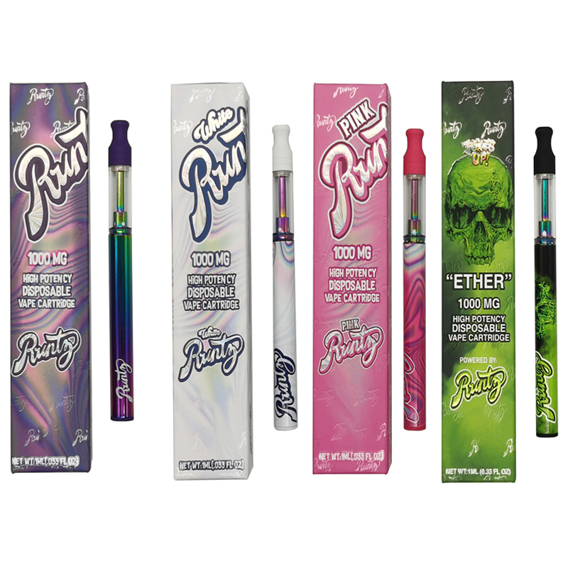 Runtz Disposable Vape Pen Starter Kits E Cigarettes Vapes Cartridges 1ML Empty Oil Atomizer 240mAh Rechargeable Battery Vaporizer Pens Screw Copper Tips
Runtz Disposable Vape Pen Starter Kits E Cigarettes Vapes Cartridges 1ML Empty Oil Atomizer 240mAh Rechargeable Battery Vaporizer Pens Screw Copper Tips