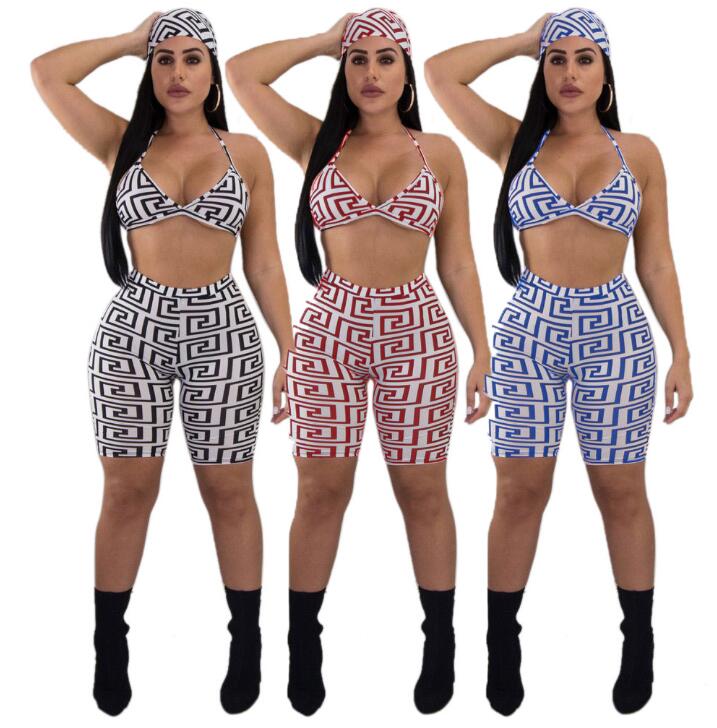 women two piece outfits dress Summer crop top and pants sets Sexy sleeveless print womens clothing club matching sets1, Blue
women two piece outfits dress Summer crop top and pants sets Sexy sleeveless print womens clothing club matching sets1, Blue