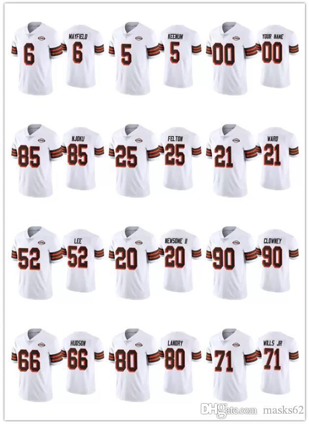 Football Jersey Odell Beckham Jr Myles Garrett Nick Chubb Jarvis Landry Baker Mayfield Cleveland's Browns's MEN 1946 Collection Altern, Black;red
Football Jersey Odell Beckham Jr Myles Garrett Nick Chubb Jarvis Landry Baker Mayfield Cleveland's Browns's MEN 1946 Collection Altern, Black;red