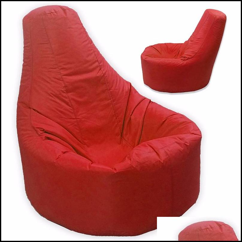 Ers Sashes Textiles Home Garden 1 Pcs Modern Gamer Solid Bean Bag Garden Gaming Beag Outdoor Big Arm Chair Large Adt SingleSeat4445646