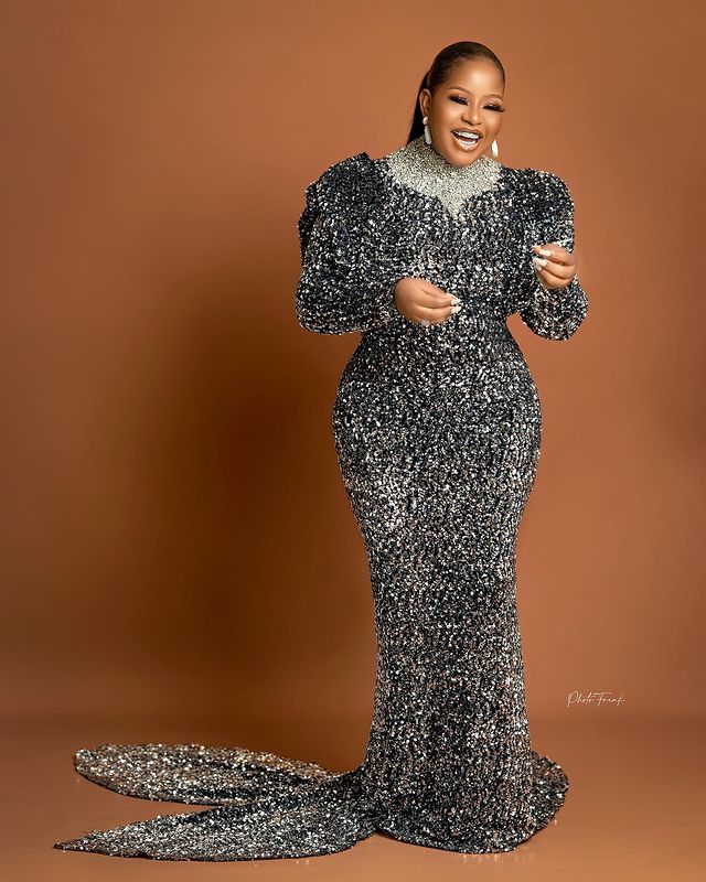2021 Plus Size Arabic Aso Ebi Mermaid Black Sequined Prom Dresses Beaded Crystals Long Sleeves Evening Formal Party Second Reception Gowns Dress ZJ004