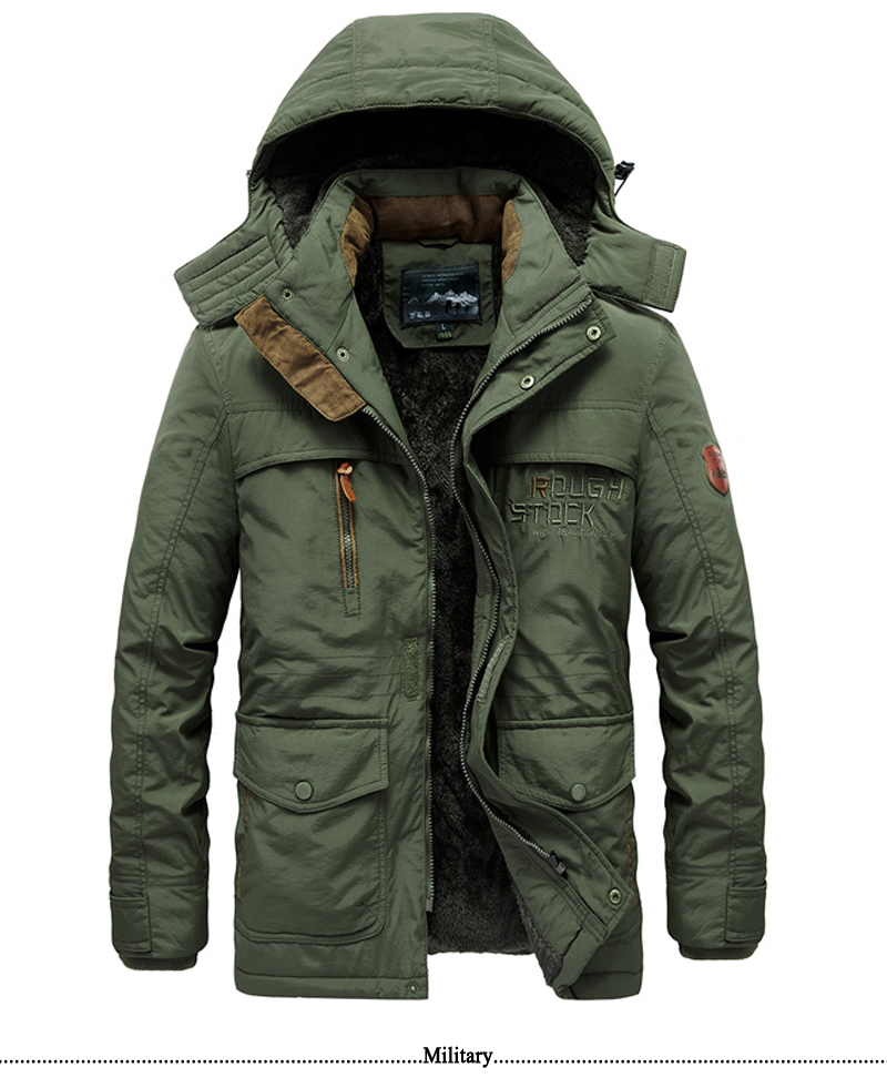Fur Collar Hooded Men Winter Jacket Warm Wool Liner Man Jackets and Coats outwear snow windbreaker Male Parka overcoats, Military
Fur Collar Hooded Men Winter Jacket Warm Wool Liner Man Jackets and Coats outwear snow windbreaker Male Parka overcoats, Military