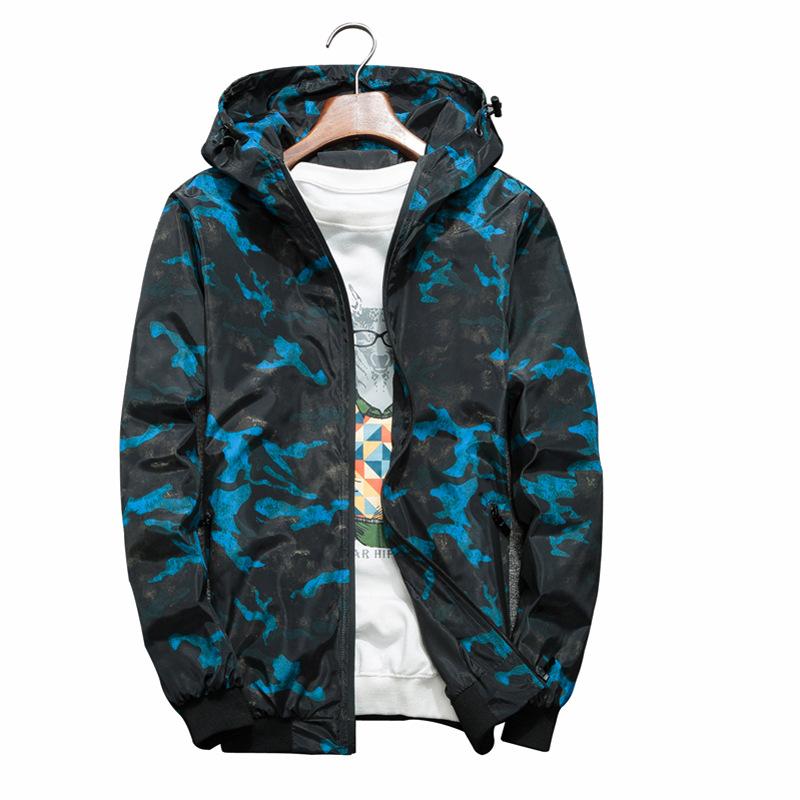Men's Jackets Autumn Camouflage Jacket Korean Youth Coat Men Hooded Casual Fashion Windbreaker Mens Clothing Zipper Coats, Black
Men's Jackets Autumn Camouflage Jacket Korean Youth Coat Men Hooded Casual Fashion Windbreaker Mens Clothing Zipper Coats, Black