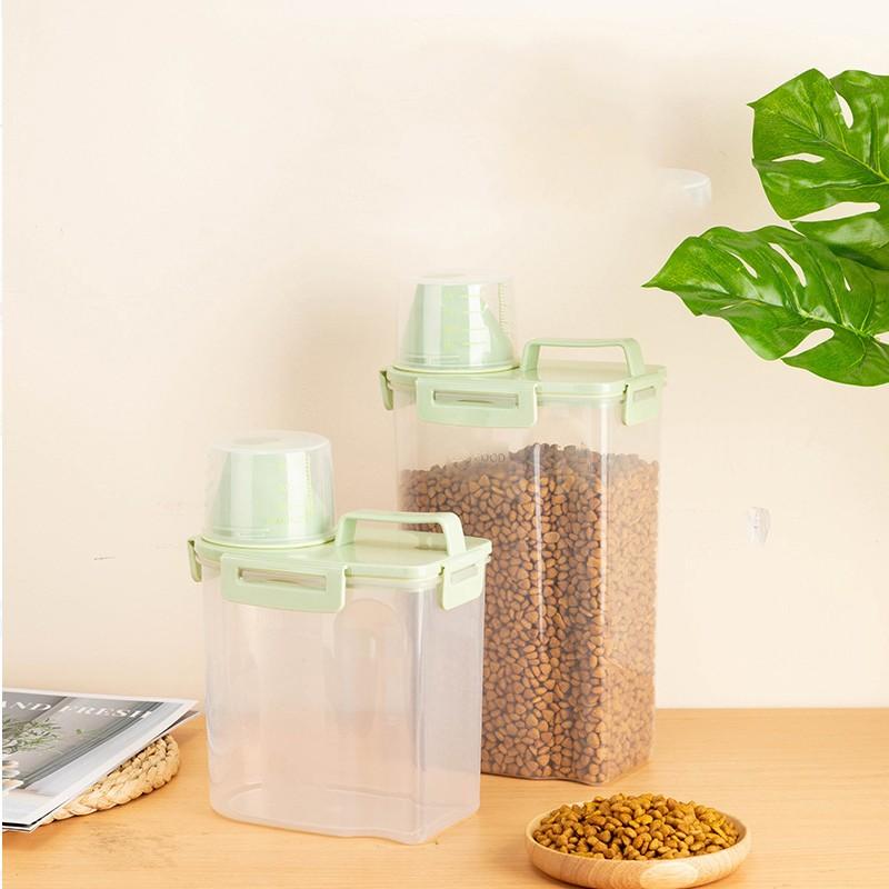 Dog Bowls & Feeders Large Capacity Food Box Cat Feeder Bucket Pet Feed Container Storage Barrel Measuring Cup Dogs Bowl -40
Dog Bowls & Feeders Large Capacity Food Box Cat Feeder Bucket Pet Feed Container Storage Barrel Measuring Cup Dogs Bowl -40