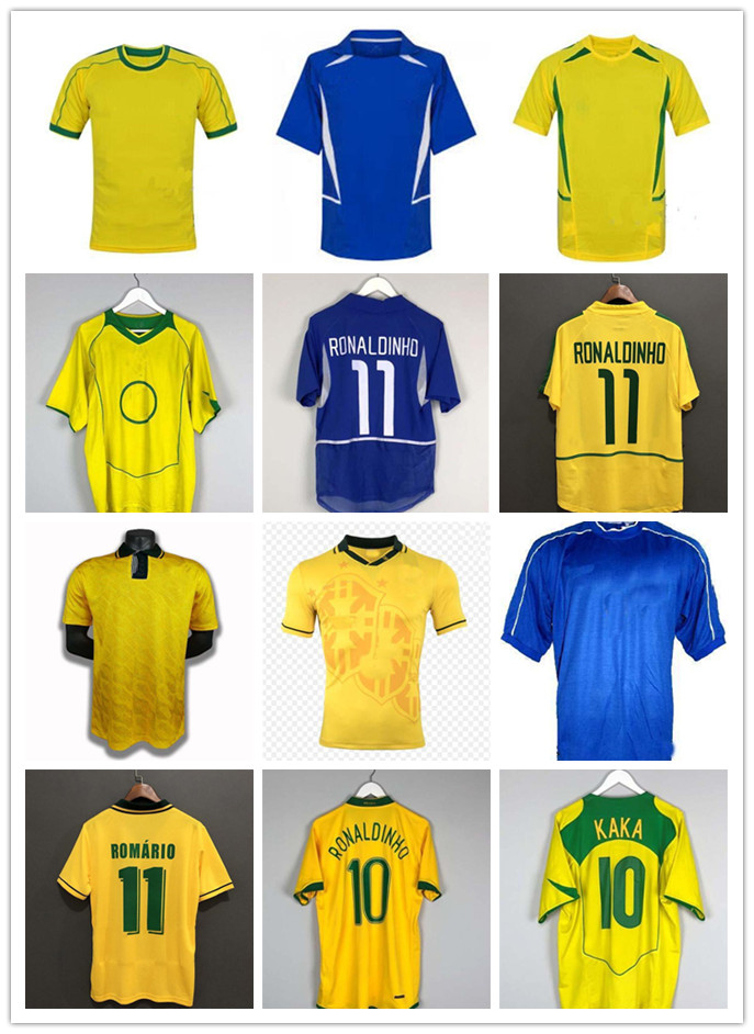 Retro Brazils 1994 1988 1998 2000 2002 2004 2006 soccer jerseys ROMARIO RONALDINHO RIVALDO KAKA 94 98 00 02 06 Brazils football shirt, Black;yellow
Retro Brazils 1994 1988 1998 2000 2002 2004 2006 soccer jerseys ROMARIO RONALDINHO RIVALDO KAKA 94 98 00 02 06 Brazils football shirt, Black;yellow