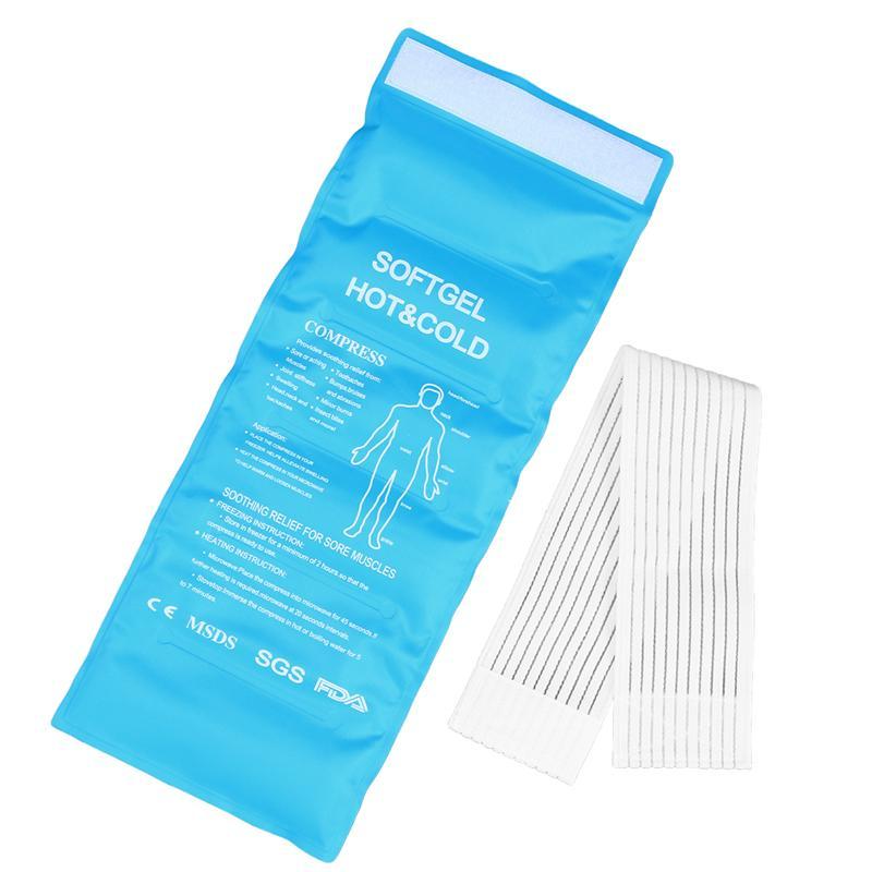 Ankle Support Reusable Therapy Gel Pack And Cold With Strap Alleviate Joint For Calves Waist Shoulder Knee, Blue
Ankle Support Reusable Therapy Gel Pack And Cold With Strap Alleviate Joint For Calves Waist Shoulder Knee, Blue