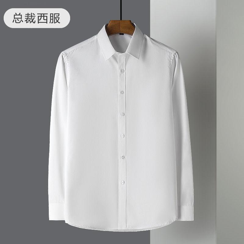Fashion Solid Spring Autumn Men Casual Slim Fit Shirt Male Cotton Linen Botton Shirts Long Sleeve Formal Blouse D275 Men's