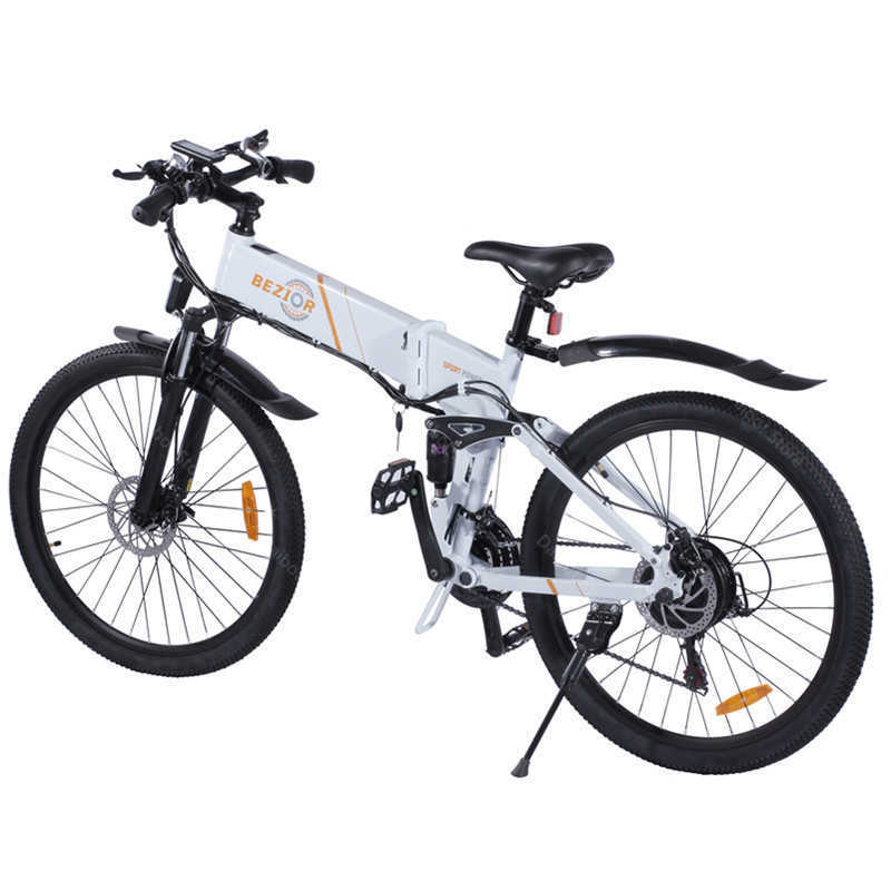 EU Stock Foldable Electrics Bike 21 Speed BEZIOR M26 Two Wheel Brushless Motor 500W 48V Electric e Bikes Bicycle, Black
EU Stock Foldable Electrics Bike 21 Speed BEZIOR M26 Two Wheel Brushless Motor 500W 48V Electric e Bikes Bicycle, Black
