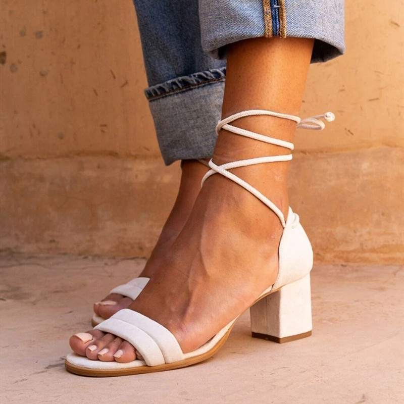 high heels women summer roman mid heel square heel lace up strap 2021 new women sandals shoes plus size pump women shoes mmm, Black
high heels women summer roman mid heel square heel lace up strap 2021 new women sandals shoes plus size pump women shoes mmm, Black