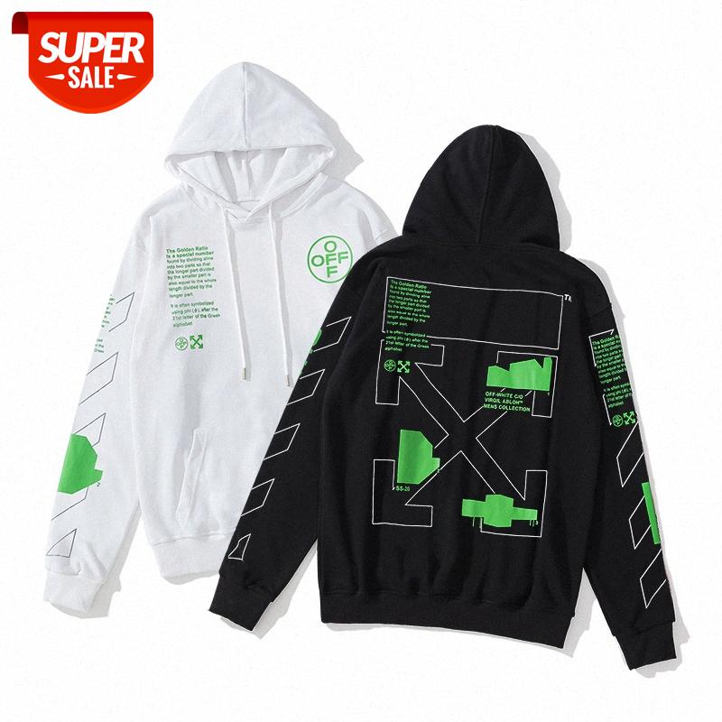 OFF European and American tide brand WHITE green letter slogan hoodie sweater men women street loose pullover jacket #fA16, Black
OFF European and American tide brand WHITE green letter slogan hoodie sweater men women street loose pullover jacket #fA16, Black
