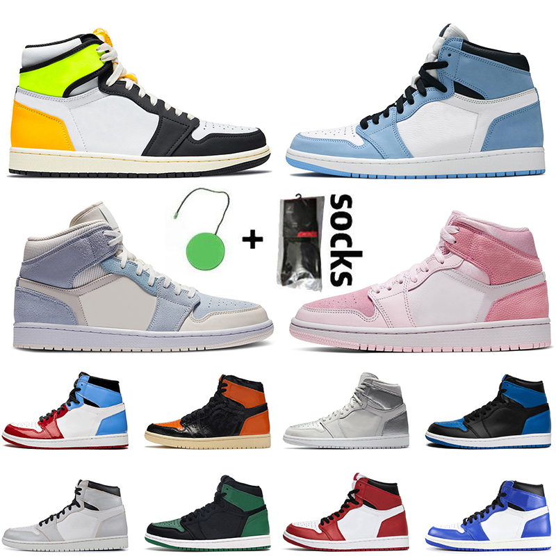 Top Quality Men Womens 1s Basketball Shoes High GS Jumpman 1 Sneakers Trainers Mid Barely Orange Digital Pink Light Smoke Grey Suede Twist, Item25 pine green 36-46
Top Quality Men Womens 1s Basketball Shoes High GS Jumpman 1 Sneakers Trainers Mid Barely Orange Digital Pink Light Smoke Grey Suede Twist, Item25 pine green 36-46