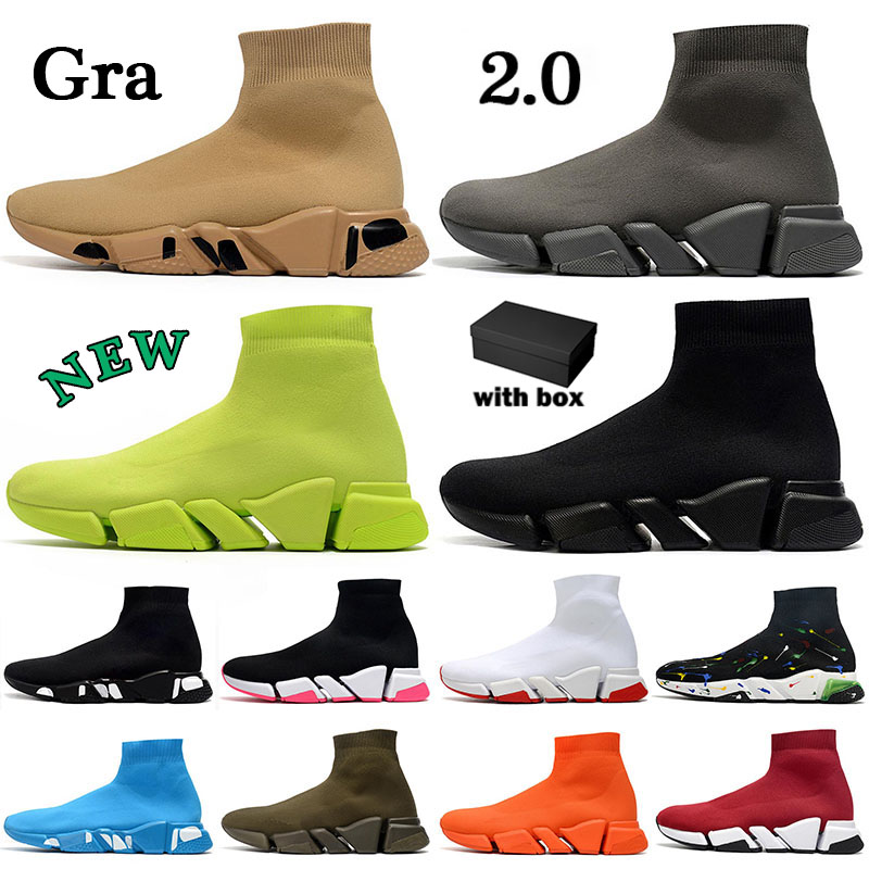 2022 BL Chaussures Mens Womens Socks Shoes Knit Face Designer Boot Dark Grey Triple Black Volt Green Graffiti Beige Pink Red Bottom Sneakers
2022 BL Chaussures Mens Womens Socks Shoes Knit Face Designer Boot Dark Grey Triple Black Volt Green Graffiti Beige Pink Red Bottom Sneakers