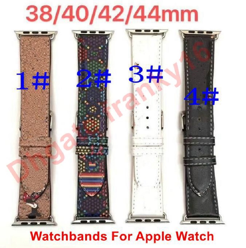Designer Watch Bands For Apple Watches G Letters Version Leather Straps 38mm/40mm 42mm/44mm iWatch Strap 4 Styles
Designer Watch Bands For Apple Watches G Letters Version Leather Straps 38mm/40mm 42mm/44mm iWatch Strap 4 Styles