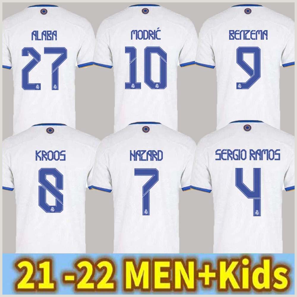Fans Player Version 2021 2022 Real Madrid MBAPPE Soccer Jerseys BENZEMA SERGIO RAMOS ASENSIO MARCELO VALVERDE KROOS Soccer Shirt Kids Equipment ALABA, Black;yellow
Fans Player Version 2021 2022 Real Madrid MBAPPE Soccer Jerseys BENZEMA SERGIO RAMOS ASENSIO MARCELO VALVERDE KROOS Soccer Shirt Kids Equipment ALABA, Black;yellow