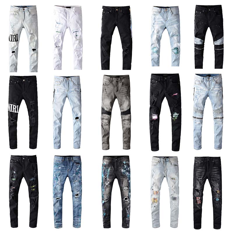 2021 Top High Quality Designer Mens Jeans Luxury Denim Men Fashion StreetWear Biker Hole Ripped Tie Dye Man Hip Hop Jean Pants Trousers, Blue
2021 Top High Quality Designer Mens Jeans Luxury Denim Men Fashion StreetWear Biker Hole Ripped Tie Dye Man Hip Hop Jean Pants Trousers, Blue
