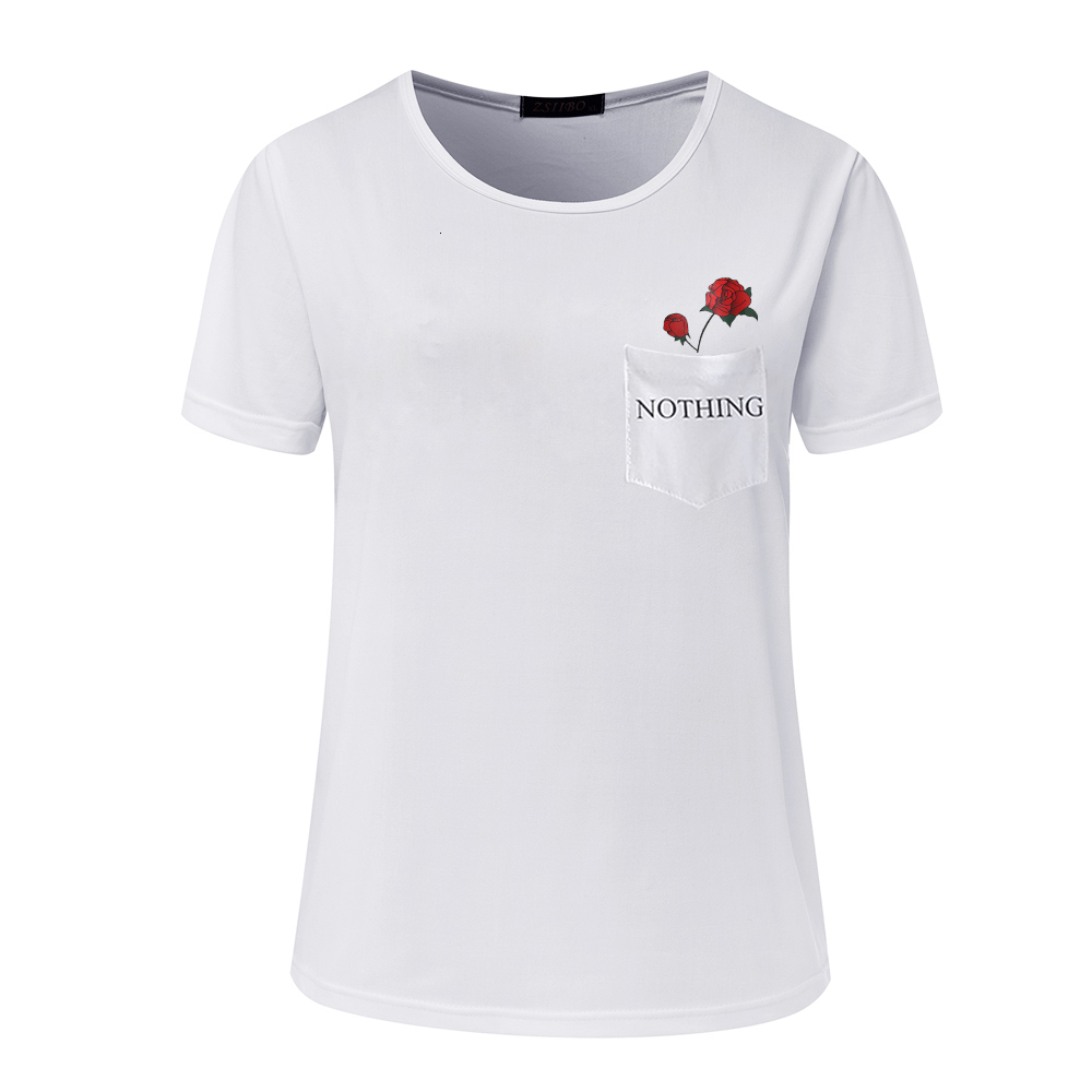 Women' Hoodies & Sweatshirts Nothing Letter Print Women tshirt Rose Harajuku Tops Casual Short Sleeve White Gray Punk Clothing 5UIC
Women' Hoodies & Sweatshirts Nothing Letter Print Women tshirt Rose Harajuku Tops Casual Short Sleeve White Gray Punk Clothing 5UIC