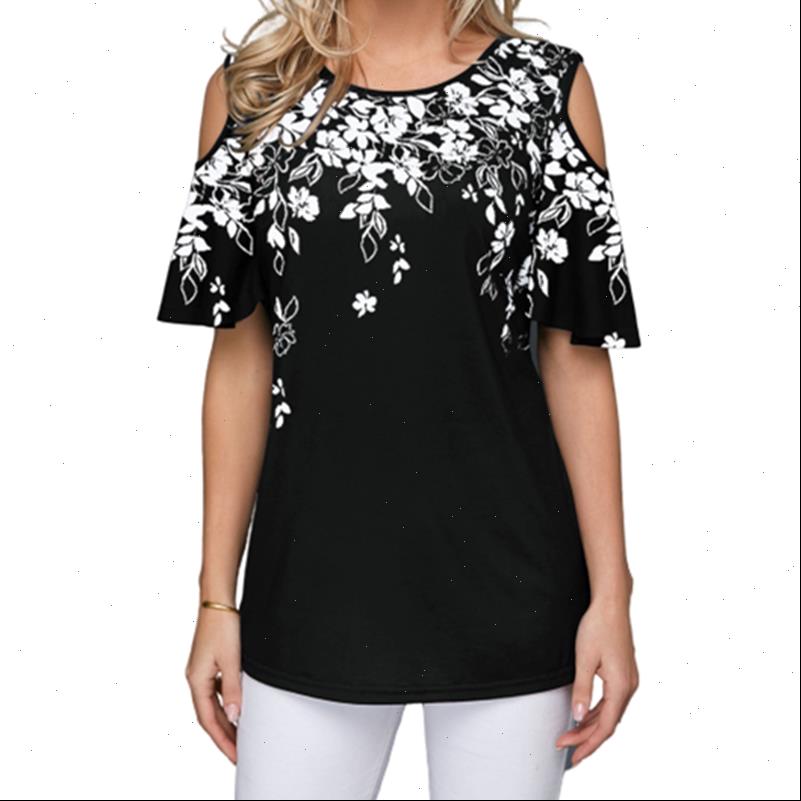 womens t shirts women summer loose shirt casual short sleeve tees off shoulder print o neck vintage plus, White
womens t shirts women summer loose shirt casual short sleeve tees off shoulder print o neck vintage plus, White
