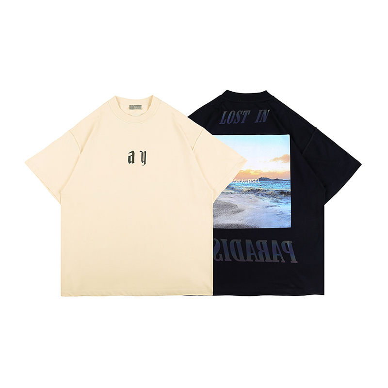 2021 Spring Summer USA fashion Reflective Lost Paradise Oversize Tee Men t shirt Short Sleeve High Streetwear Cotton Tshirt, Black paradise t
2021 Spring Summer USA fashion Reflective Lost Paradise Oversize Tee Men t shirt Short Sleeve High Streetwear Cotton Tshirt, Black paradise t