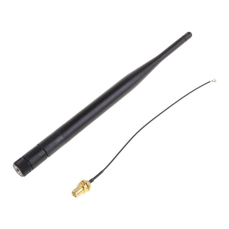 RP-SMA Male 868 Mhz 5dBi Wireless antenna Router Antenne + 15 Cm Rp Sma Female Ipx 1.13 Cable 40JA