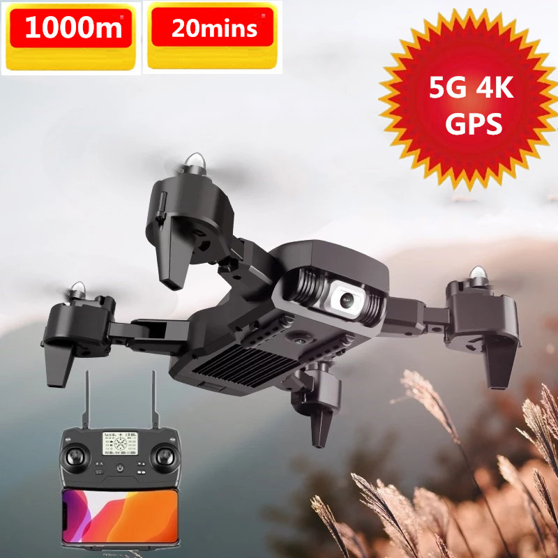 4K HD ESC Camera RC Quadcopter 5G GPS Optical Flow Positioning Smart Follow Remote Control Drone Fixed Height Hovering RTF Toys, Drone box 1 battery
4K HD ESC Camera RC Quadcopter 5G GPS Optical Flow Positioning Smart Follow Remote Control Drone Fixed Height Hovering RTF Toys, Drone box 1 battery