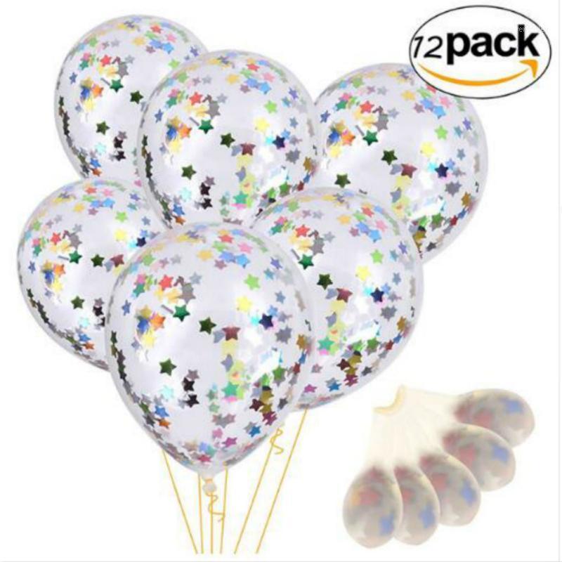 Party Decoration 12inch Five-Pointed Star Sequins Multicolor Balloons Happy Birthday Wedding Baby Show Bachelorette Supplies
Party Decoration 12inch Five-Pointed Star Sequins Multicolor Balloons Happy Birthday Wedding Baby Show Bachelorette Supplies