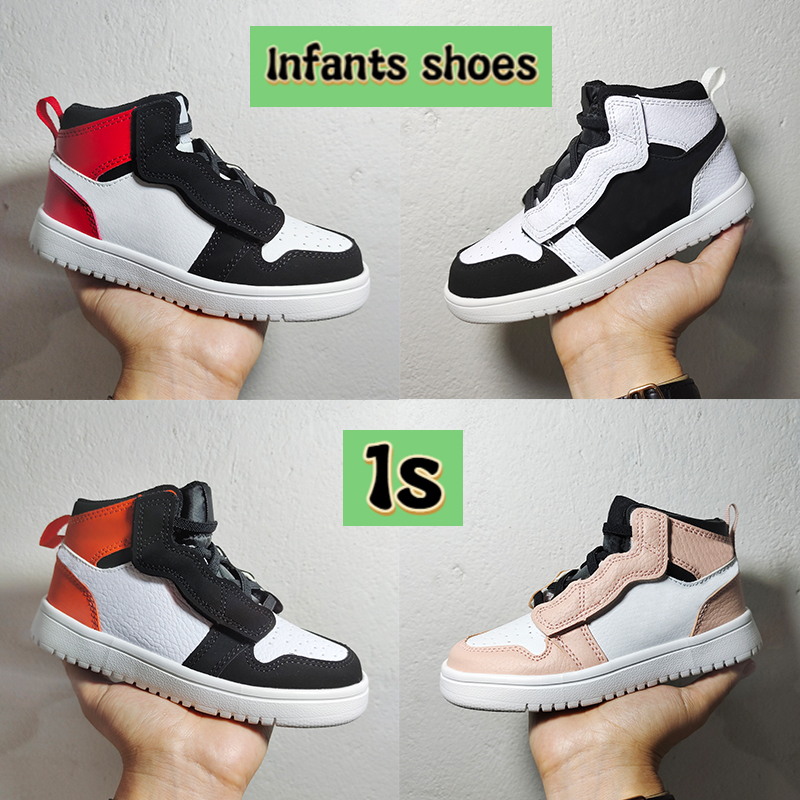 Kids 1 1s infants Basketball Shoes white black toe shattered backboard pink quartz bred multi-color PS men women designer sneakers EUR 24-35, 8 bubble wrap packaging
Kids 1 1s infants Basketball Shoes white black toe shattered backboard pink quartz bred multi-color PS men women designer sneakers EUR 24-35, 8 bubble wrap packaging