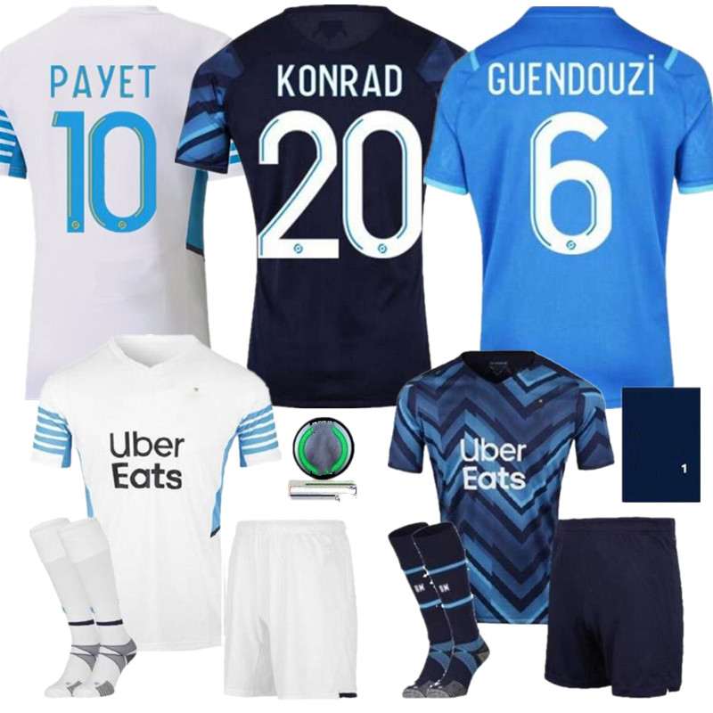 jerseys de 21 22 OM 2021 2022 maillot foot Marseille CUISANCE BENEDETTO PAYET Olympique soccer football shirt men + kids kit
jerseys de 21 22 OM 2021 2022 maillot foot Marseille CUISANCE BENEDETTO PAYET Olympique soccer football shirt men + kids kit
