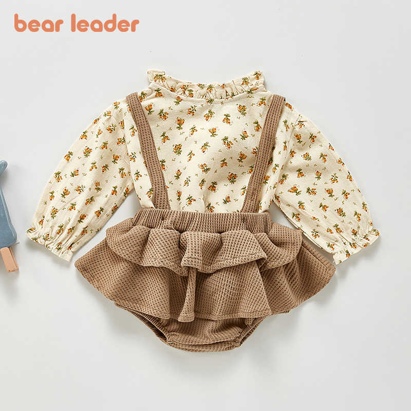 Bear Leader Baby Girls Spring Floral Rompers Fashion born Sweet Clothes Toddler Flowers Outfits Infant Suspender Jumpsuit 210708, Ah4583brown
Bear Leader Baby Girls Spring Floral Rompers Fashion born Sweet Clothes Toddler Flowers Outfits Infant Suspender Jumpsuit 210708, Ah4583brown