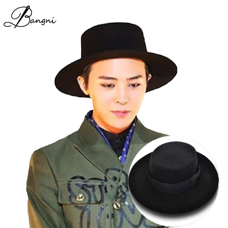 Autumn Winter Mens Hats Fedoras Vintage Women Girls Felt Flat Top Jazz Hat Bucket Chapeau Gorras Wide Brim, Blue;gray
Autumn Winter Mens Hats Fedoras Vintage Women Girls Felt Flat Top Jazz Hat Bucket Chapeau Gorras Wide Brim, Blue;gray