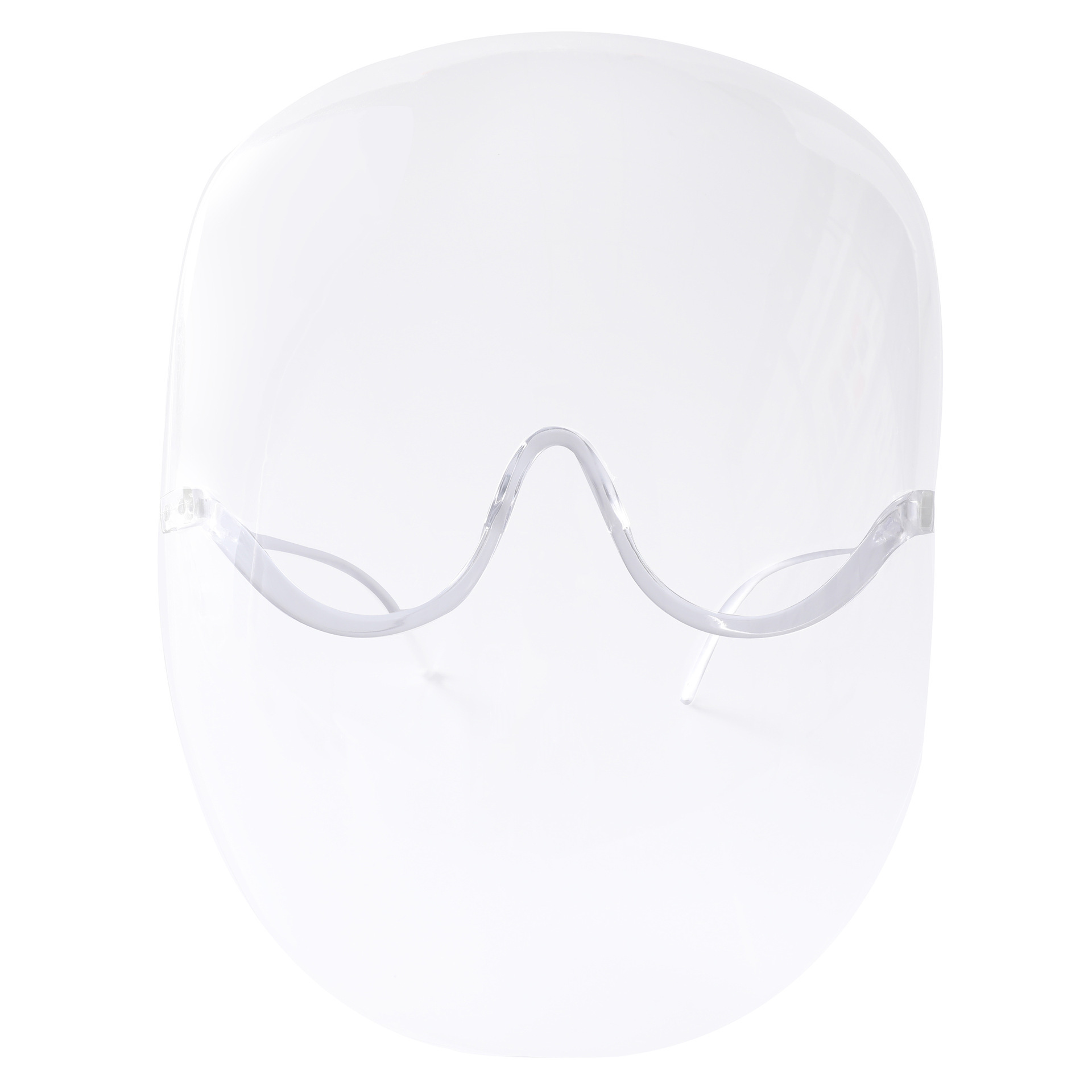 Extended PC transparent full face protective space mask plastic riding Vue shield