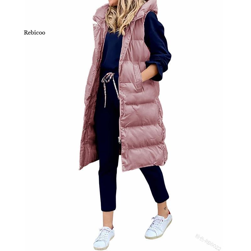 Women' Down & Parkas Winter Coat Women Long Hooded Sleeveless Jacket Loose Casual Fashion Single-breasted Warm Vest Woman, Beige
Women' Down & Parkas Winter Coat Women Long Hooded Sleeveless Jacket Loose Casual Fashion Single-breasted Warm Vest Woman, Beige
