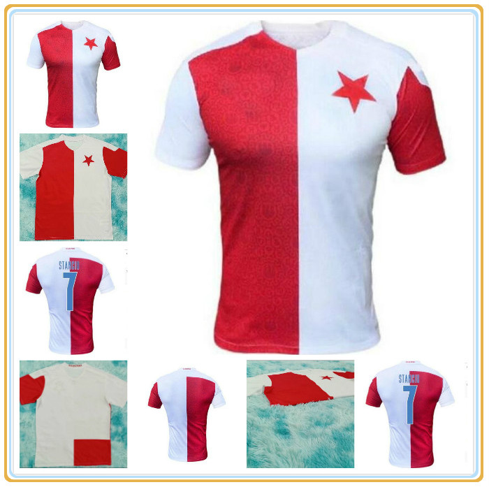 Custom 2021 2022 SK Slavia Prague soccer jersey home WHITE RED away 21 22 Petr Sevcik Stanciu Simon Deli Peter Olayinka Abdallah Sima football shirts maillot de foot
Custom 2021 2022 SK Slavia Prague soccer jersey home WHITE RED away 21 22 Petr Sevcik Stanciu Simon Deli Peter Olayinka Abdallah Sima football shirts maillot de foot