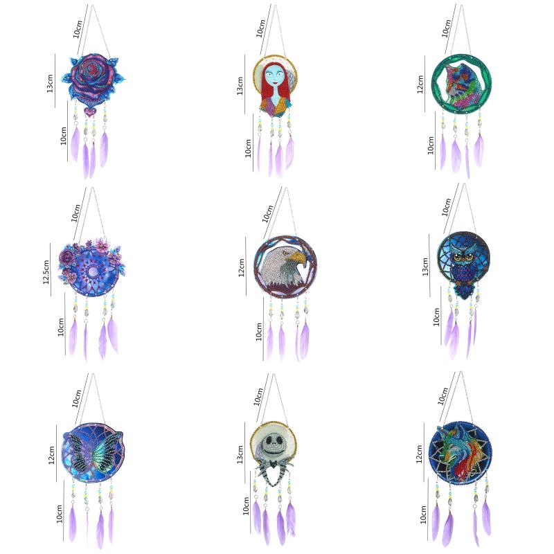 Diamond Painting 2021 Feather Dream Catcher Wind Chime DIY Living Room Bedroom Balcony Christmas Decoration Pendant Gift
Diamond Painting 2021 Feather Dream Catcher Wind Chime DIY Living Room Bedroom Balcony Christmas Decoration Pendant Gift